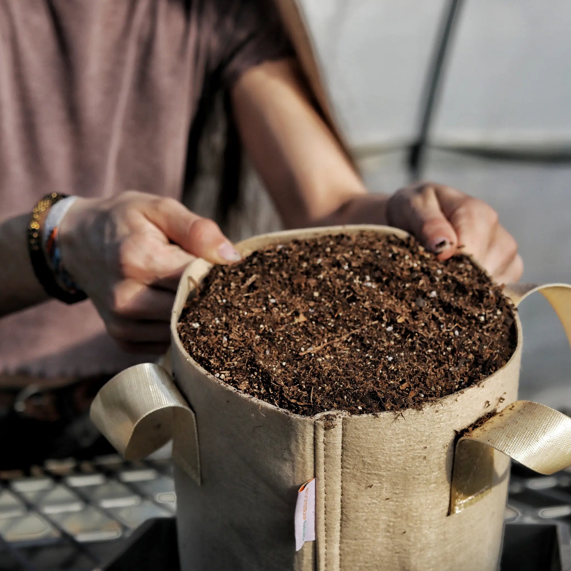 Fabric Grow Bag  Shop for 200-Gallon Fabric Plant Bags Online - Bootstrap  Farmer