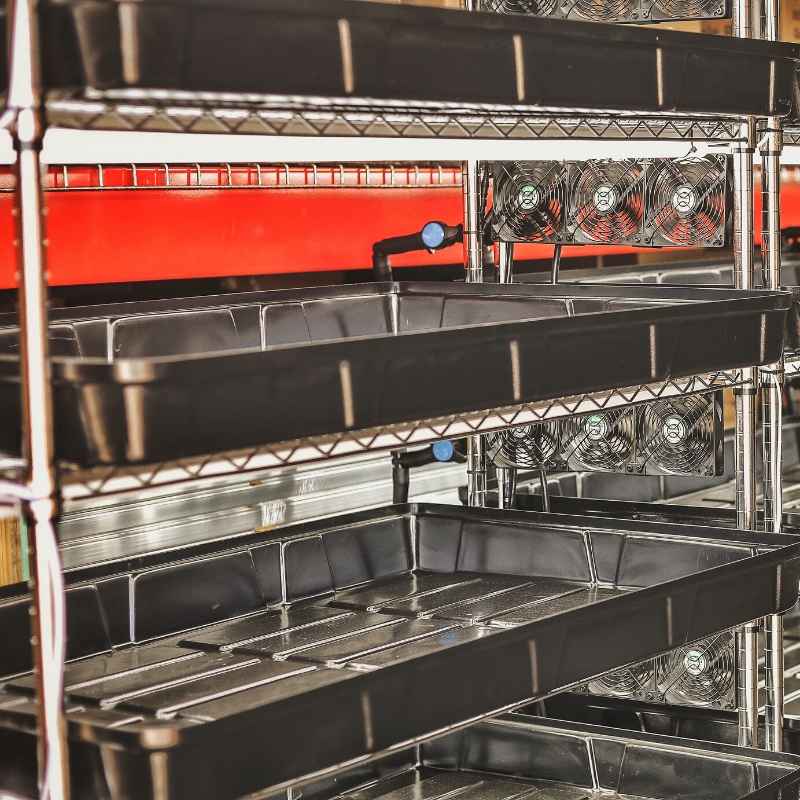 Automated Grow Rack - Vertical Grow System - Bootstrap Farmer