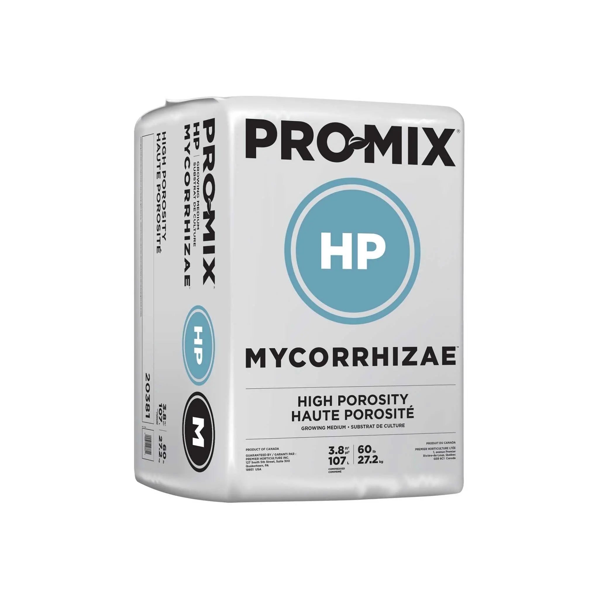 promix compressed potting mix Premier Pro-Mix HP Mycorrhizae 3.8 cu ft 30 (1 Pallet)