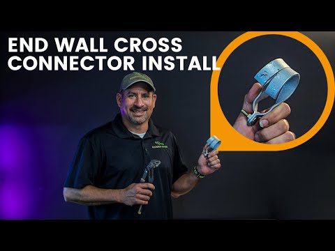 End Wall Cross Connector - 1.900 x 1.35