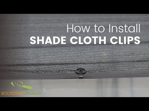 Greenhouse Shade Cloth Clips